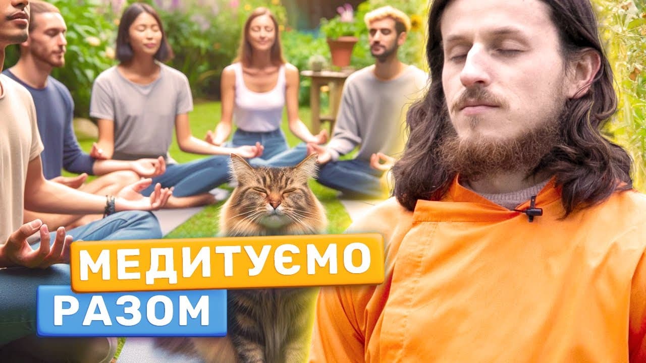 10 Хвилин Глибокої Спільної Практики: Медитуємо Разом